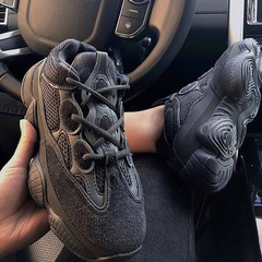 純原正会社級ココナッツ500男靴莆田黒武士正品爺さん靴女過毒yezi yeezy