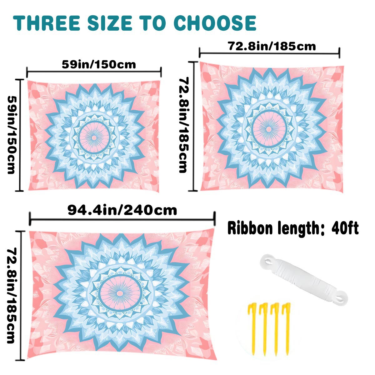 Cross-border camping sunshade tent - camping tarpaulin picnic ground cover. Portable outdoor camping tent