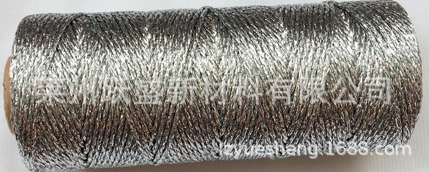 Fábrica de oro seda de alambre de plata de color cuerda de algodón hilo de algodón todo el alambre de oro todo el alambre de plata todo el alambre de cobre DIY embalaje de regalo