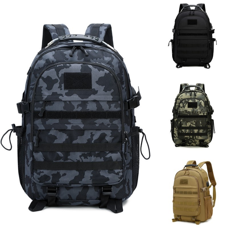 Mayorista nuevo viaje al aire libre mochila táctica de montaña camuflada mochila antiespiración mochila mochila