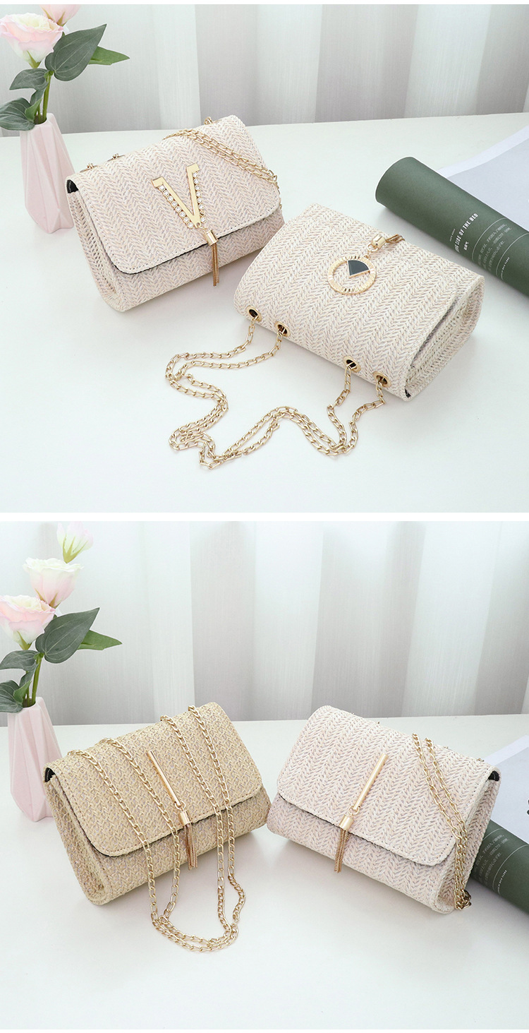 Women's Small Spring&summer Straw Fashion Shoulder Bag display picture 4