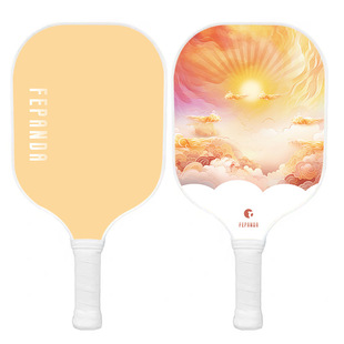 Cross-Border Supply of Pickleball Racket Fiberglass Professional Grade Competition Grade Pickleball Set for Outdoor Sports