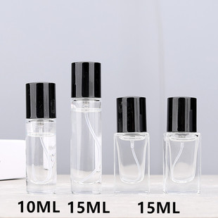Factory direct 10ML15ML perfume sub-bottling bayonet bottle laboratory with glass spray empty bottle