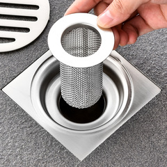 Downward drain drain cover anti-hair anti-clog bathroom sink filter magic sink filter stainless steel