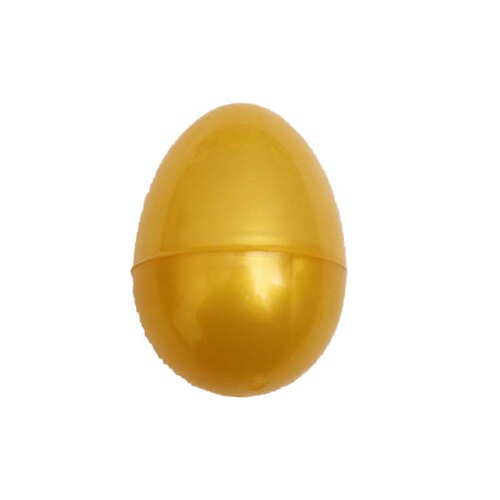 6cm Opening Golden Egg Easter Egg Opening Lucky Draw Prop for Children, Intellectual Development Toy, Simulated Eggshell