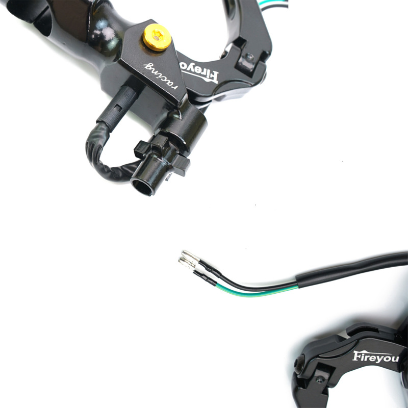 オートバイ用直押しポンプ18RCSブレーキ油圧ブレーキクラッチハンドブレーキレバー左レバー、スクーターに適合|undefined