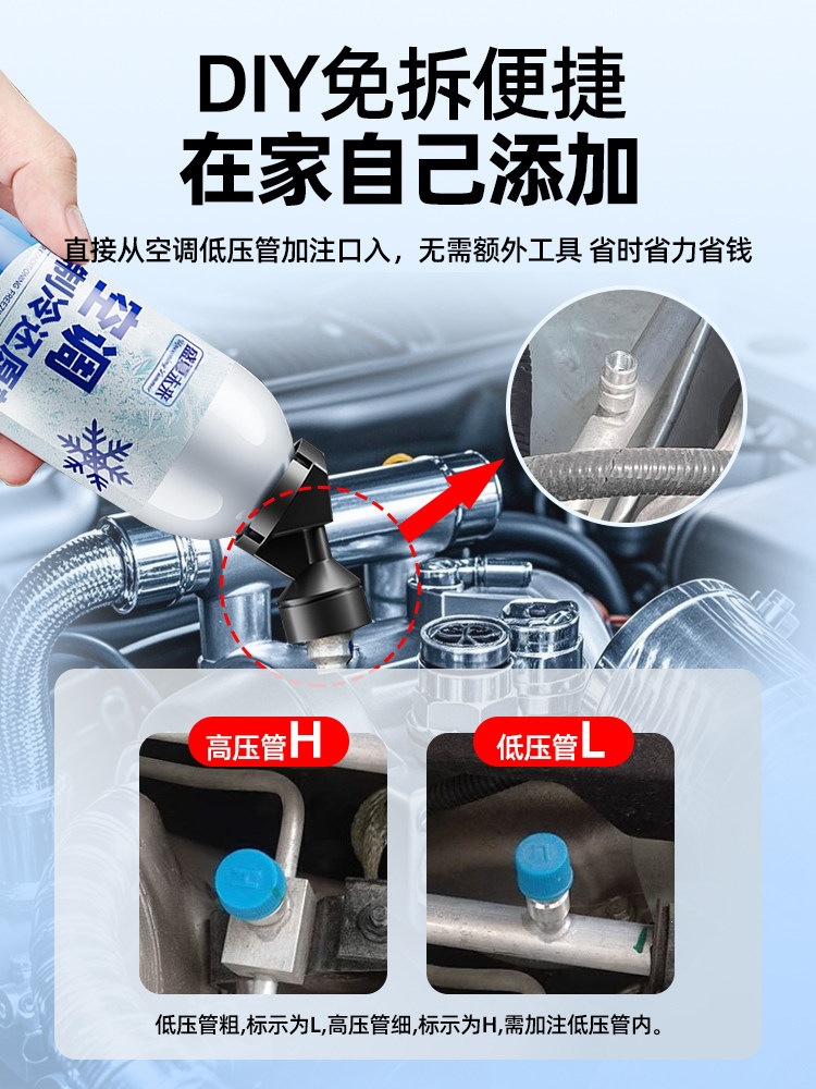 Suitable for car air conditioning, antifreeze recovery agent, refrigerant, summer in-car cooling tool, rapid cooling agent, refrigerant