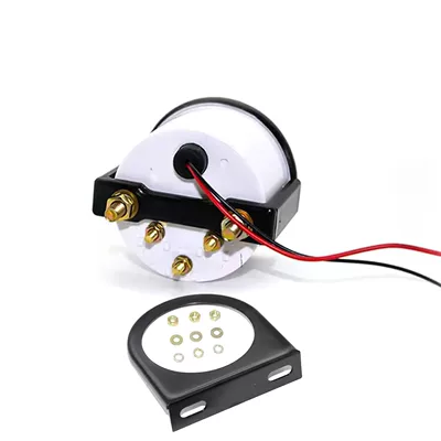 automobile instrument Fuel Gauge 12V Black Face