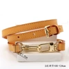 Adjustable bag strap wax agate, 1.5cm, 105cm, 124cm