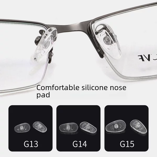 Factory wholesale transparent silicone nose support G14 pipe nose support leaf universal lock non-slip nose support regardless of left and right