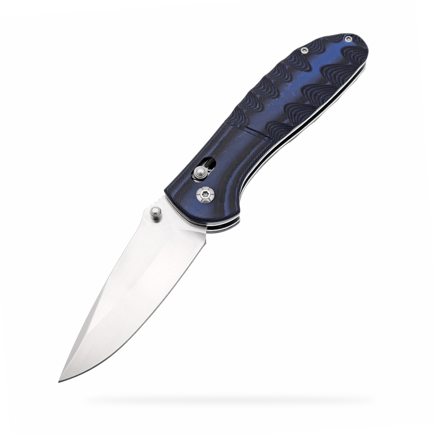 厂家供应批发跨境高硬度折刀便携户外折叠刀折刀小刀D2 双色G10刀