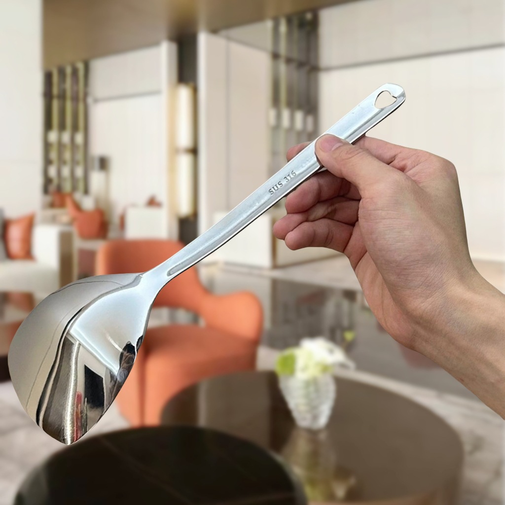 316 paleta de acero inoxidable mini hogar para niños paleta de cocina para bebés alimentos suplementarios paleta mango corto