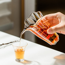 玻璃公道杯加厚耐热分茶器中式茶海大容量不烫手高档功夫茶具