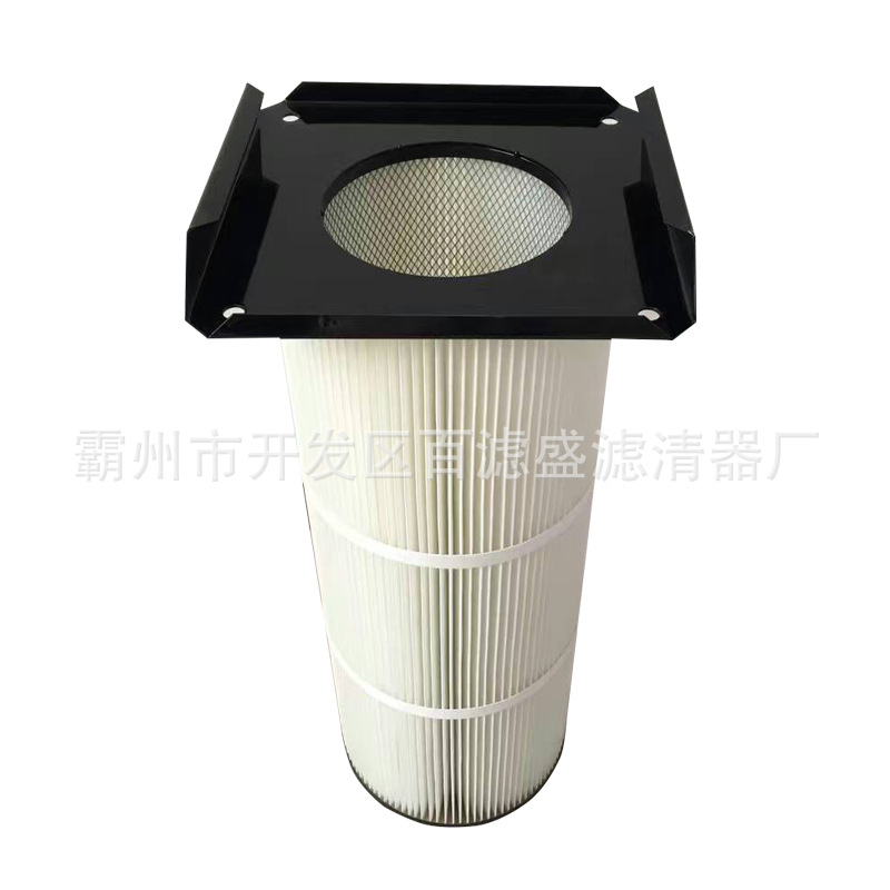 方盘式空气滤筒三耳快拆卡盘滤芯HV自洁式空气滤筒纳米空气滤筒