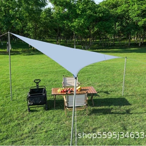 4*4* 5.7m Sunshade Sail Outdoor Uv Protection Rainproof Sunscreen Polyester Oxford Cloth Outdoor Canopy Fabric