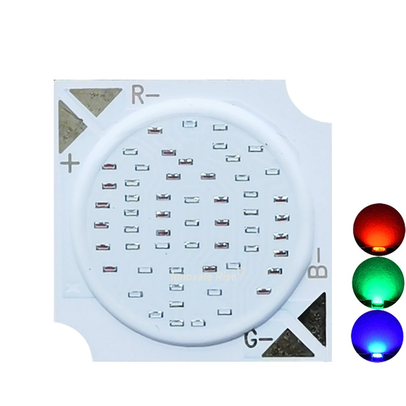 9W люминесцентная лампа RGB источник света торшер шарик заполнение лампы 24VCOB шарики 1311COB трехцветная световая лампа