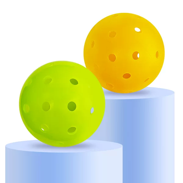 40-Hole Frosted High-Rebound Pe Material Pickleball Balls, Competition-Grade Pickleball Tpe Injection-Molded Balls, Perforated Balls