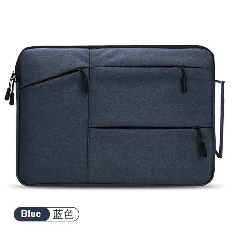Suitable for Huawei Apple 11Air13Pro 14inch Oxford Cloth Multi-Pocket Fleece-Lined Laptop Sleeve Bag