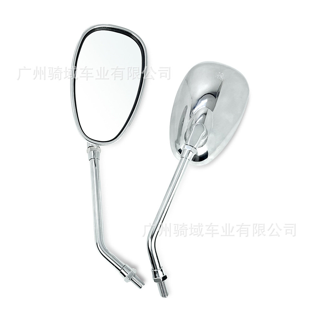 Suitable for the Jia Chu Da Leopard 125 Motorcycle, Zongshen Longxin Big Turtle King Reflector Mirror, 10mm Rearview Mirror