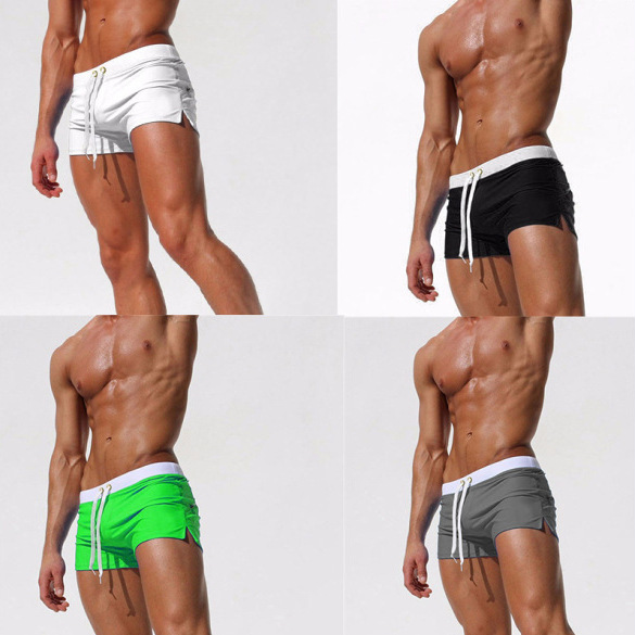 2024 Amazon New Solid Color Men's Anti-embarrassment Anti-glare Shorts Tether Tight Sports Quick-drying Pants in stock 2024 Amazon New Solid Color Men's Anti-embarrassment Anti-glare Shorts Tether Tight Sports Quick-drying Pants in stock