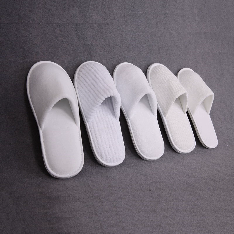 Гостиница с отелем Осень и Зима Нескользящая Гостиница Logo утолщенные Тапки для Дома Одноразовые прямые продажи