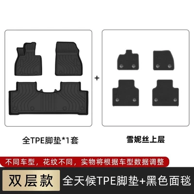 Mats, Interior Modification Supplies Tpe — Modelə uyğun ayaqaltı - standard-star-wishes-door-tpe-floor-mats-not-included-snowy-message-color