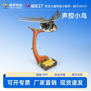 科教玩具DIY声控小鸟科学实验小制作手工diy材料包小学生益智