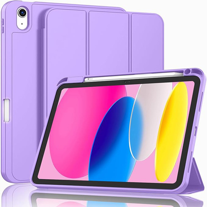 适用iPad10th平板保护套iPadA16防弯背贴保护套iPad11三折平板套|undefined