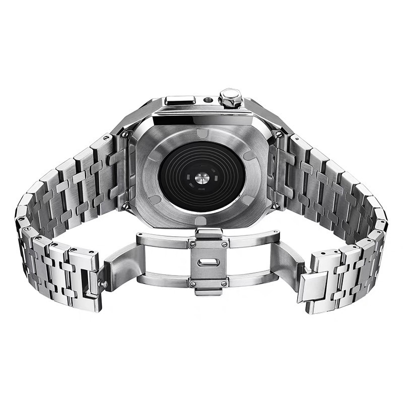 現品はapple watchアップルUltra五珠一体時計ケースステンレス保護カバーに適しています。|undefined