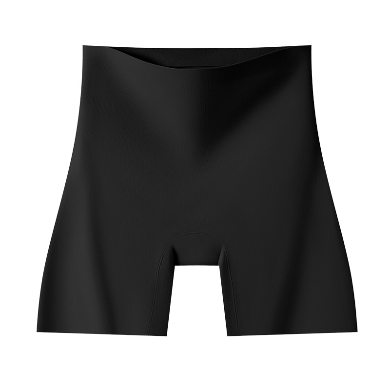 Pantalones de seguridad antideslumbrantes para mujer nueva ropa interior sin costuras de seda de hielo dos en uno pantalones bóxer de abdomen inferior pantalones de seguridad para mujer