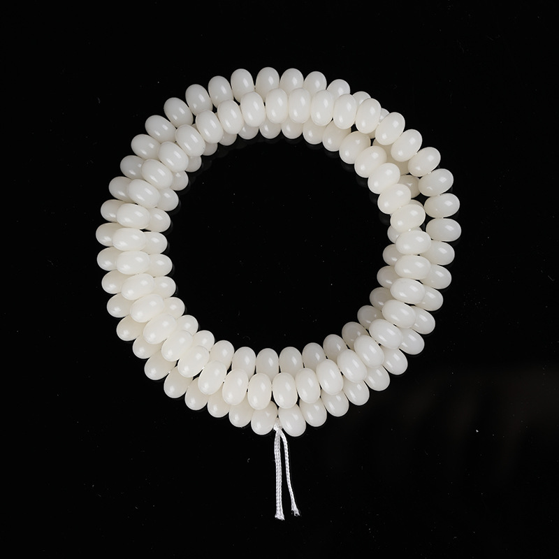 Bodhi rosary, abacus, 9×6mm, 114 pieces