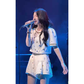 小个子茶系穿搭一整套时尚搭配小香风套装女夏装2025年新款夏季