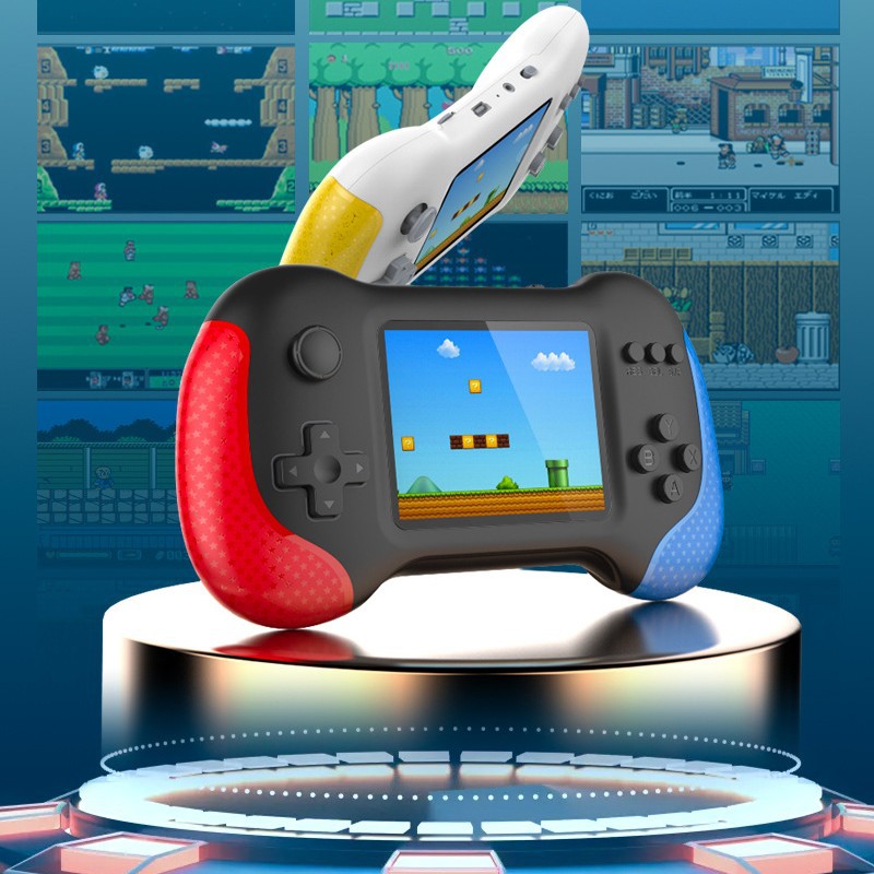 Foreign Trade X9M Handheld Retro Nostalgic Large-Screen Handheld Kidsren's Toy Nostalgic Classic Mini 200 Game Console Handheld