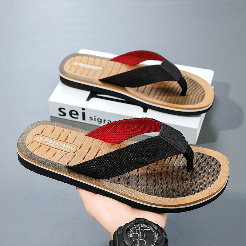 Sandalias y zapatillas personalizadas, chanclas de playa, zapatillas casuales de verano para hombres, sandalias antideslizantes de verano para hombres