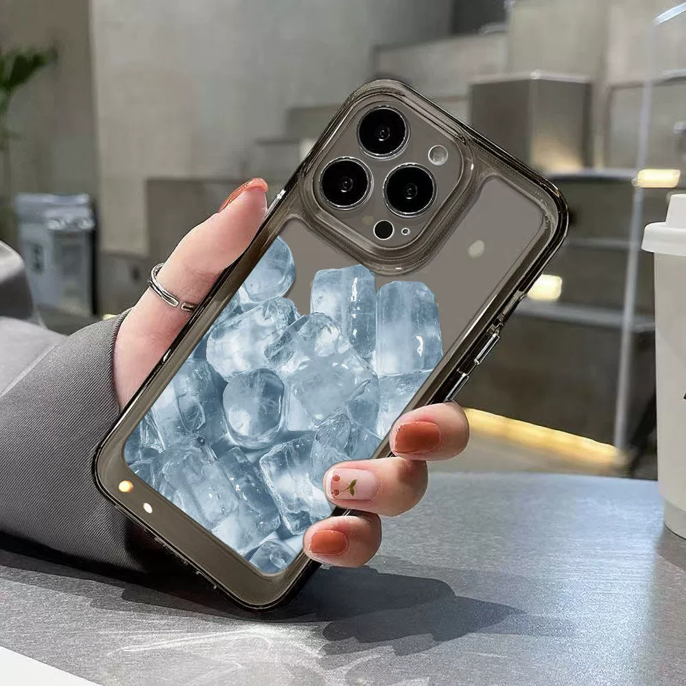 Яблоко, совместимые ледяные кубики, чехол для телефона, iPhone 16 Pro, iPhone 13, iphone