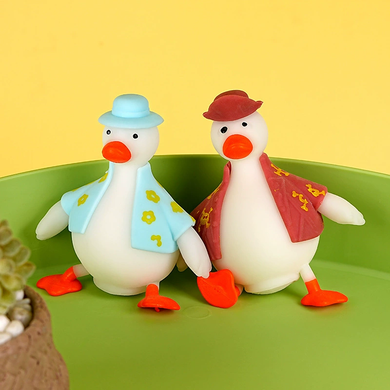 Slime for dressing up, toy, anti-stress, duck