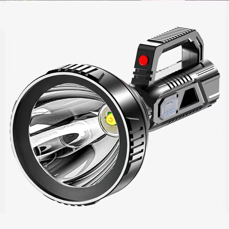 thumbnail for Popular flashlight strong light charging, outdoor ultra-bright long-beam xenon high-power household portable patrol mine searchlight