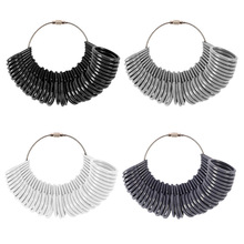 塑料欧度戒指圈手指尺寸测量工具塑料四用圈戒指尺寸圈戒指号码