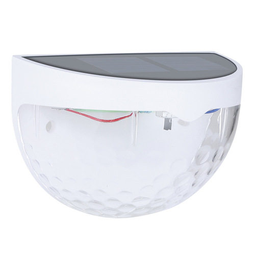 Solar wall light, outdoor wall washer, courtyard garden light and shadow night light, balcony step light, decorative wall light