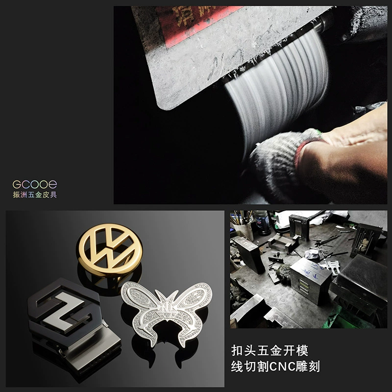 Belt, metal buckle for leisure, custom-made, simple and elegant design