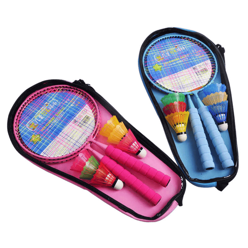 Raqueta de bádminton para niños jardín de infantes bádminton doble raqueta bebé juguetes deportivos al aire libre fábrica de raquetas para niños