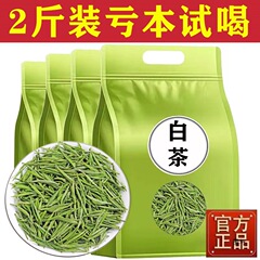 白茶高山アンジー2024新茶1000g毛先緑茶卸売り