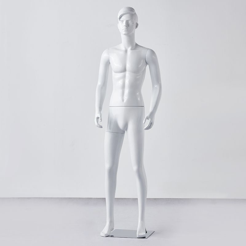 Modelo masculino accesorios cuerpo humano maniquí de plástico plataforma tienda de ropa masculina ventana de ropa disparar modelo de exhibición de ropa