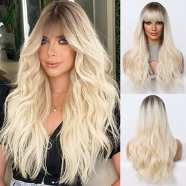 假发长卷发;长直发假发;假发短卷发