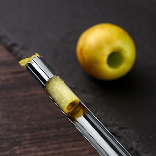 Stainless steel jujube corer, apple hawthorn fruit peeler and corer, household multi-specification core core tool