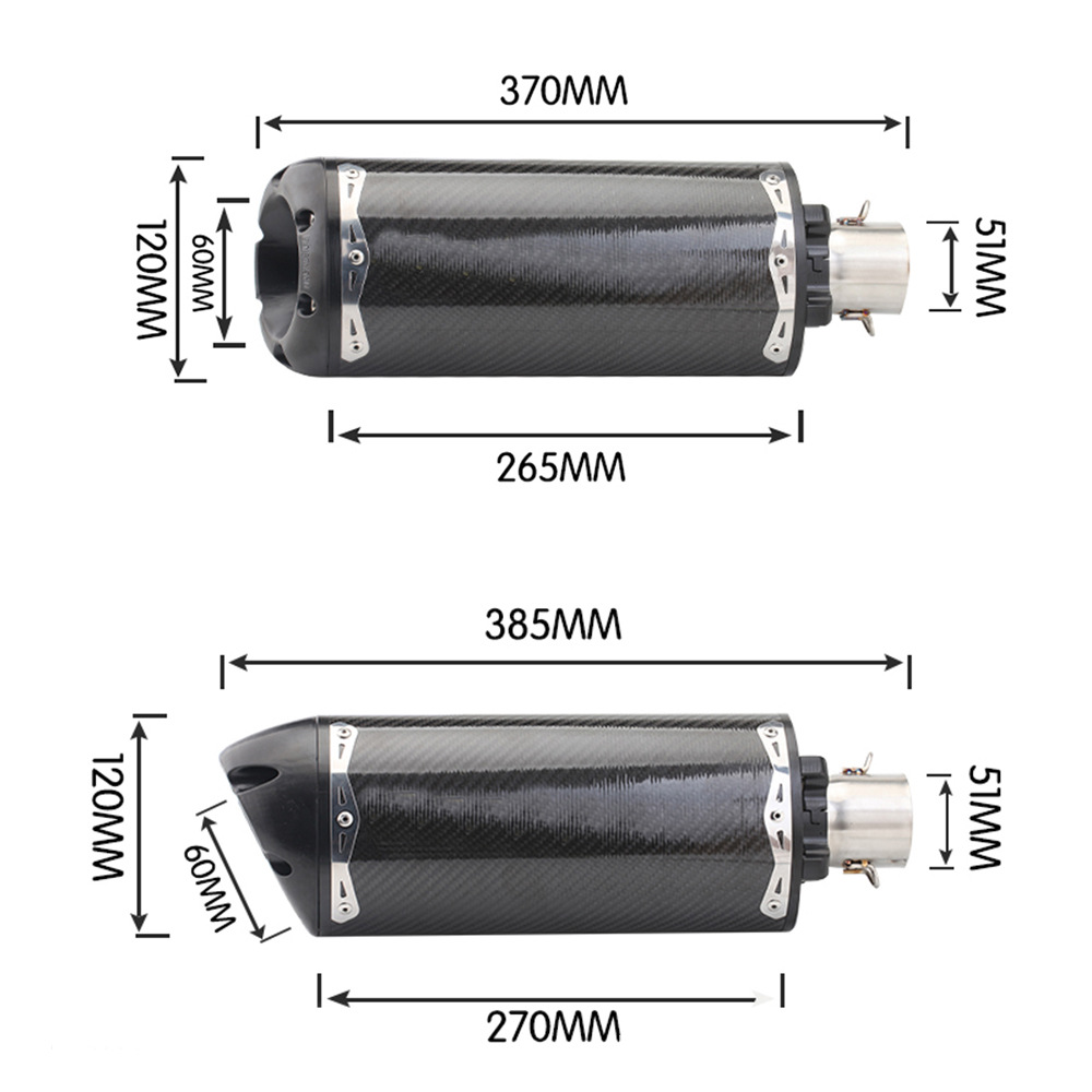 Motorcycle Modified Brother Exhaust Z900 Cbr500R Infinite 300 Spring Breeze 250Sr Tbr Racing Series