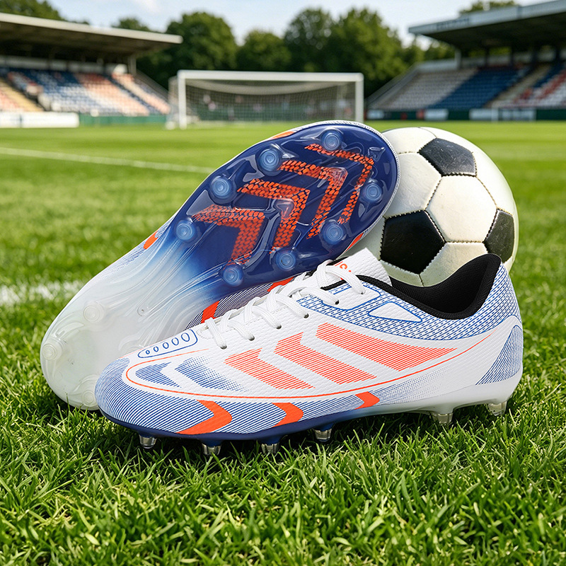 Cross-Border New Football Shoes for Men and Women, Low-Top Long Spike and Short Spike Football Shoes for Youth and Adults, Competition and Training Shoes Cross-Border New Football Shoes for Men and Women, Low-Top Long Spike and Short Spike Football Shoes for Youth and Adults, Competition and Training Shoes