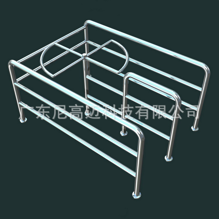 尼高迈供应车站购票窗口旅客通行导流栅栏一米扇形旋转式进出道闸