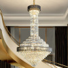 Ceiling lamp for country house for living room suitable for stairs, light luxury style