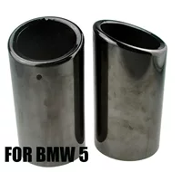 Подходит для модифицированных деталей BMW с модифицированным хвостовым горлом 5 серии плюс глушитель 5 серии из нержавеющей стали выпускной цилиндр